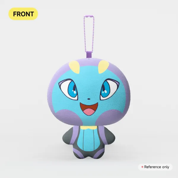 Illumise Plushie Keychain