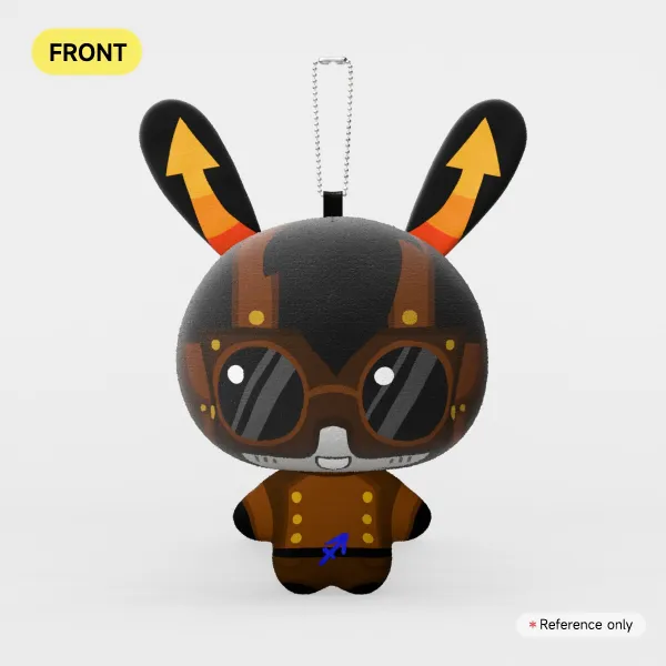 Horuss Mochi Doll Keychain