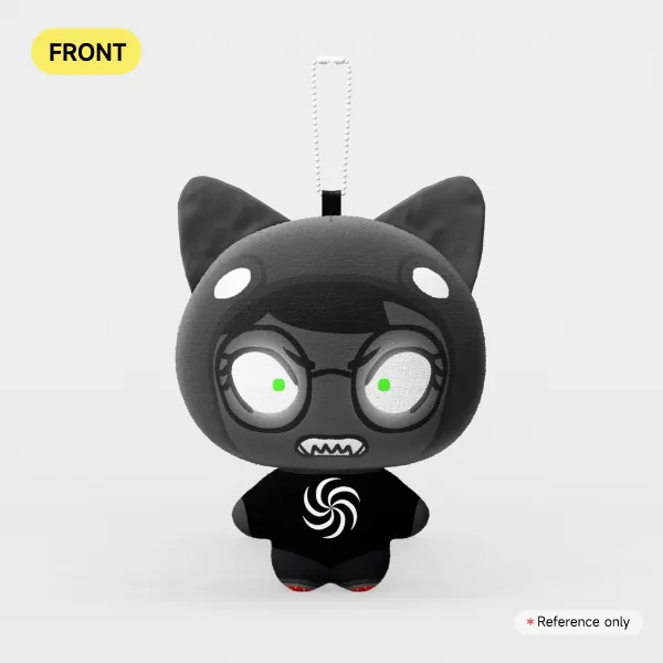 Grimbark Jade Harley Plush Keychain