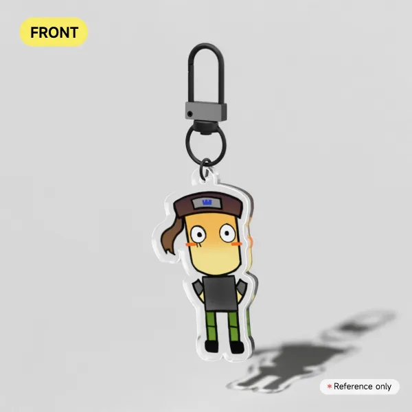 Chibi Runner Keychain