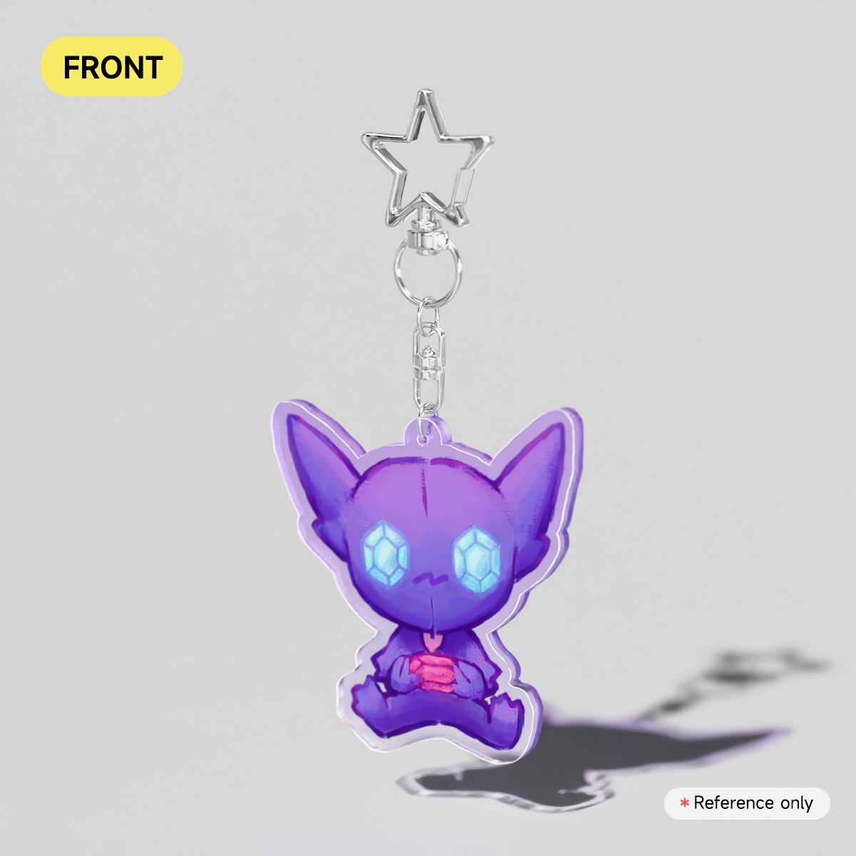 Sableye Acrylic Keychain