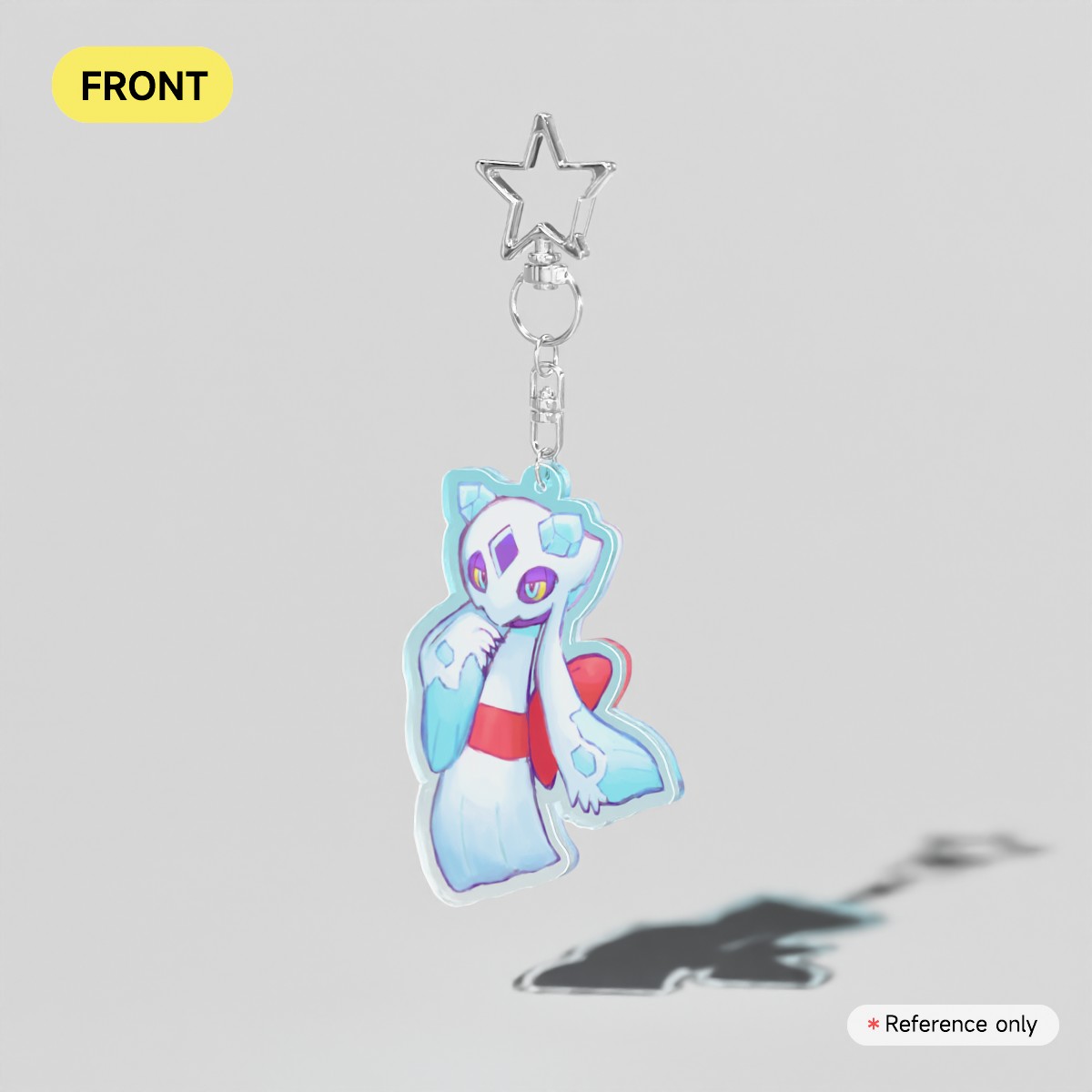 Froslass Acrylic Keychain