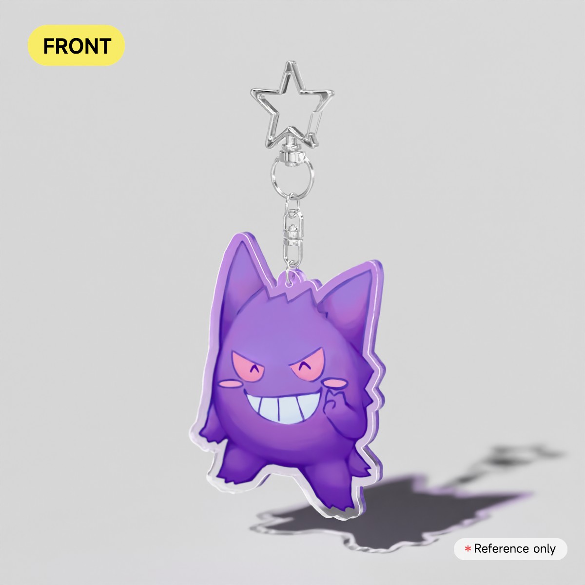 Gengar Acrylic Keychain