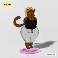 Jasmine Meowtopia Stand