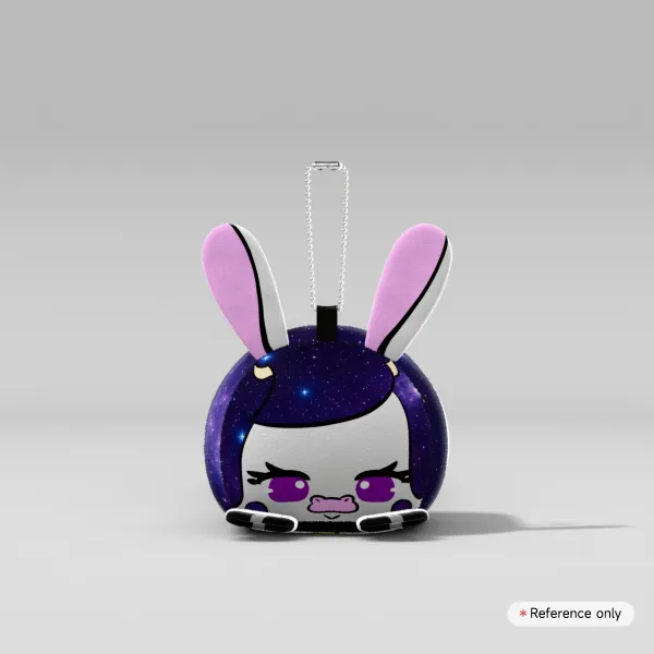 Ms Moomoo Mochikororin Plush Keychain