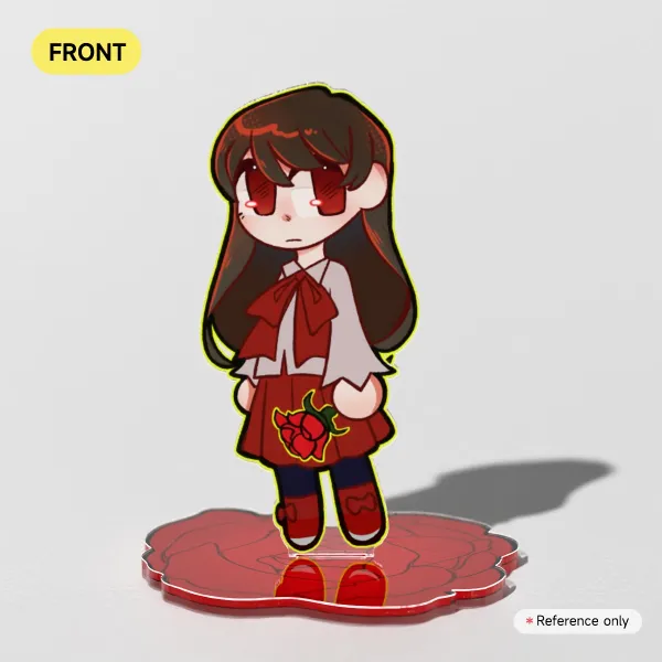 Chibi Ib rose standee