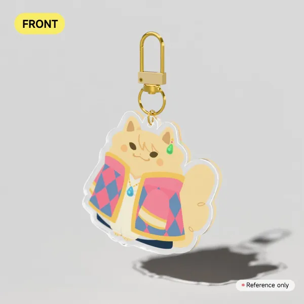 Howl Cat - Acrylic Keychain