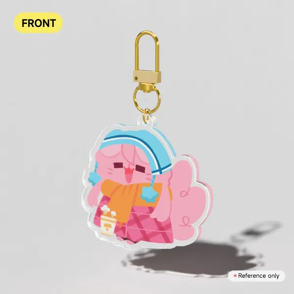 Cat Nadeshiko Laid Back Camp - Acrylic Keychain