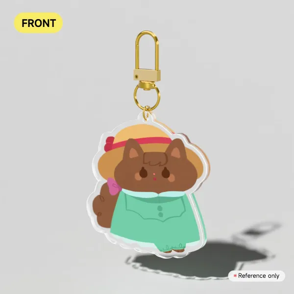 Sophie Cat - Acrylic Keychain