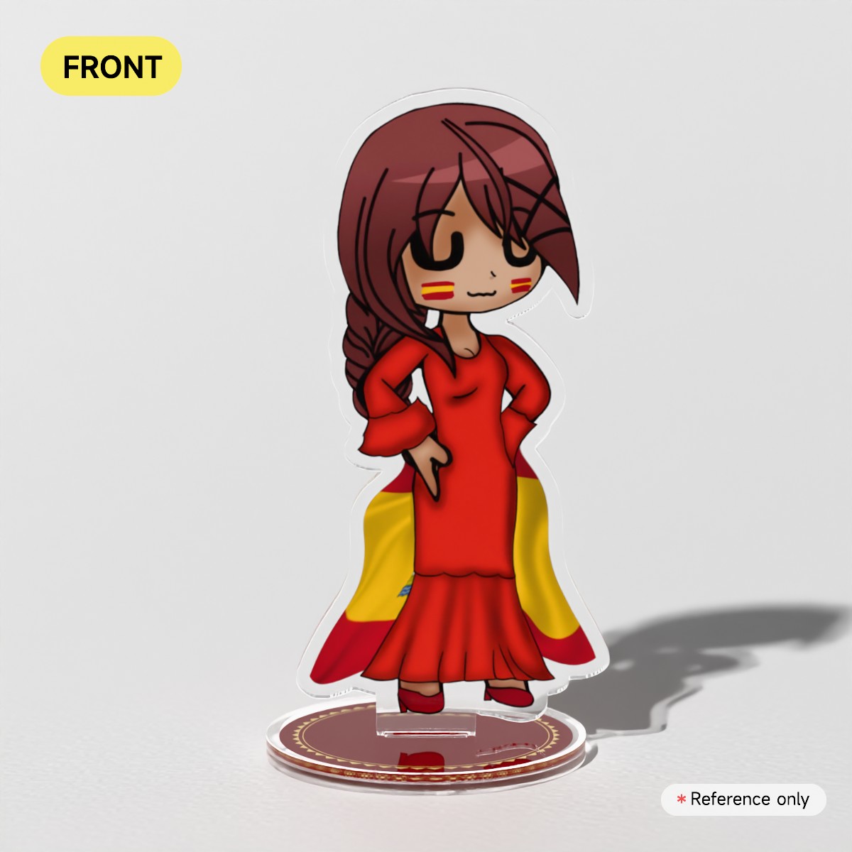 Hispanic heritage month Nora standee