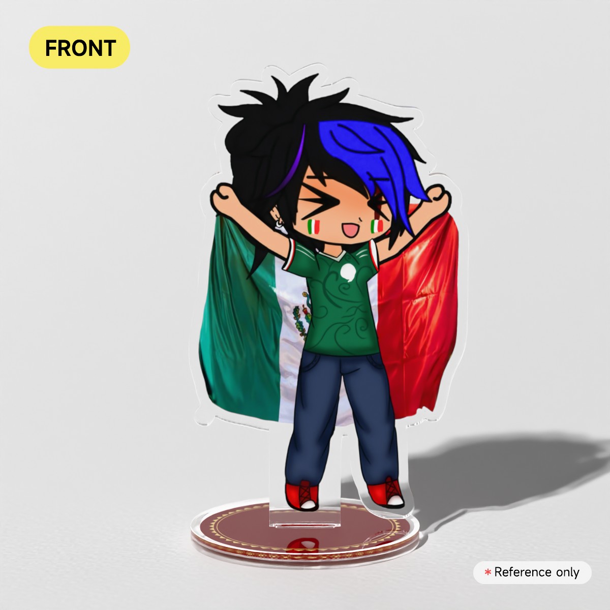 Hispanic heritage month Mark standee