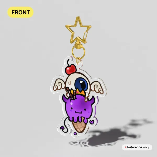 Tax Duo Icecream Keychain