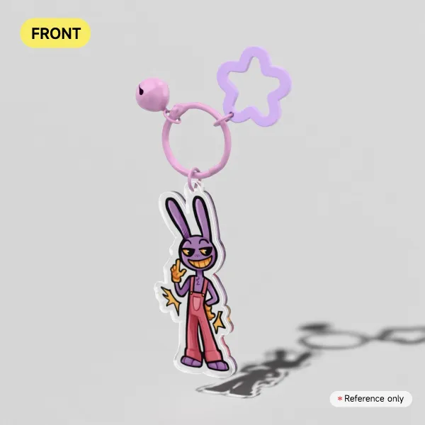 Jax Clear Acrylic Keychain