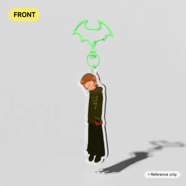 Double-Sided Riddler Keychain!!