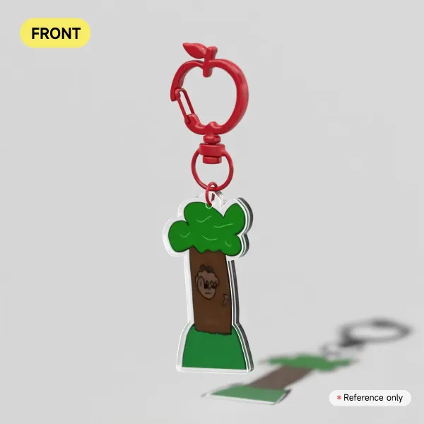 "The Tree On the Hill" Cover Key Chain
