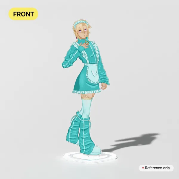 jersey maid aventurine standee, honkai:star rail