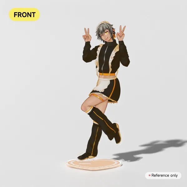 jersey maid caelus standee, honkai:star rail