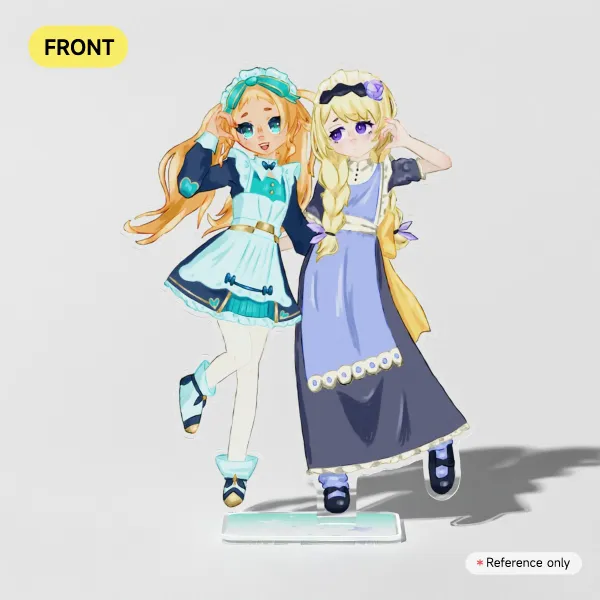 maid pia & maid lathna standee, dragalia lost