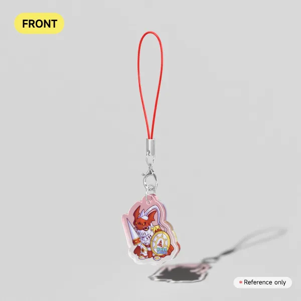 Dukemon phone charm