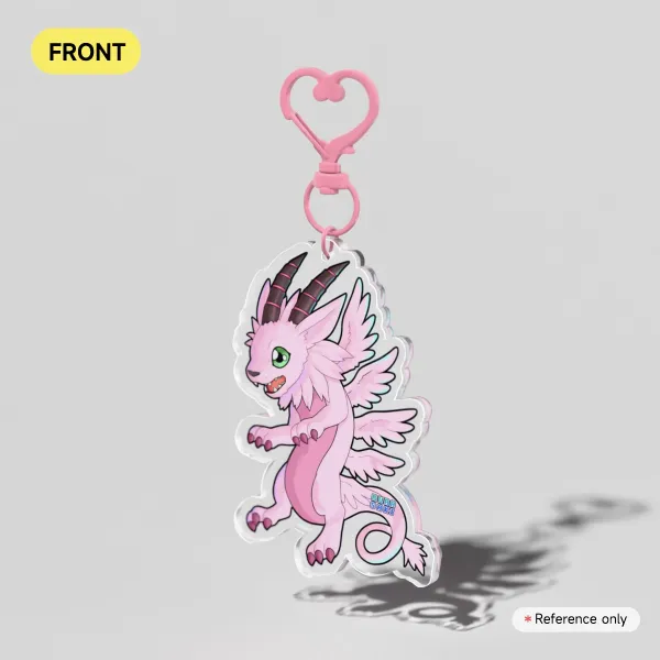 Holydramon Clear Acrylic Keychains