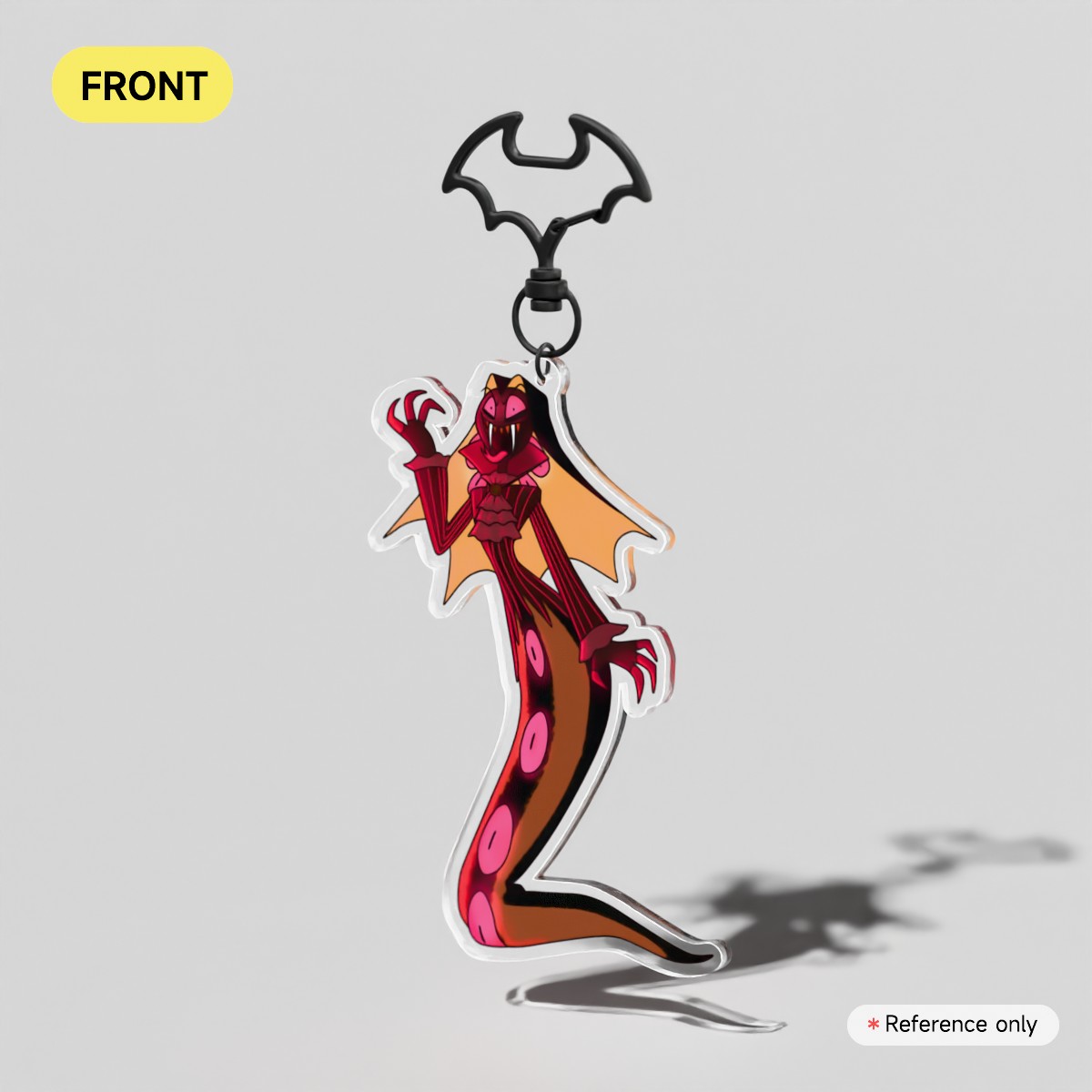 Hazbin Halloween | Vampire Sir Pentious (Spooky Edition) - Clear Acrylic Keychains