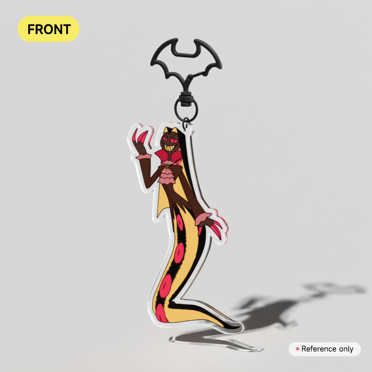 Hazbin Halloween | Vampire Sir Pentious - Clear Acrylic Keychains