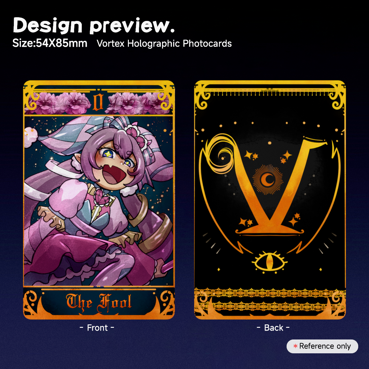 Arcane set - 0 - The Fool - Chibidoki
