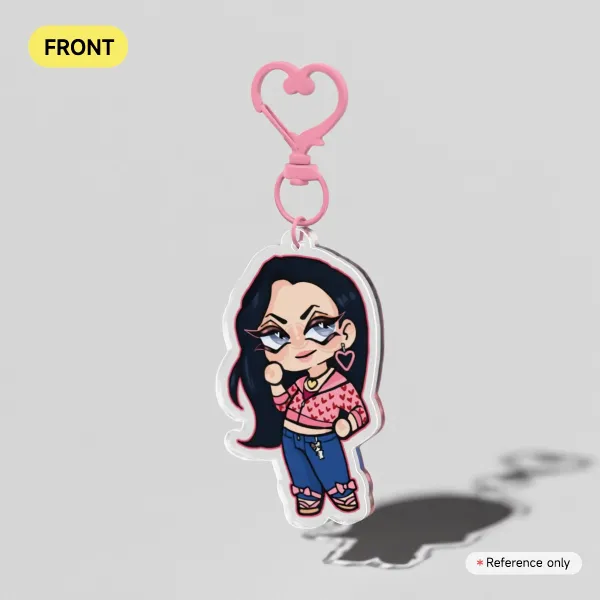 Jennifer Double Sided Keychain