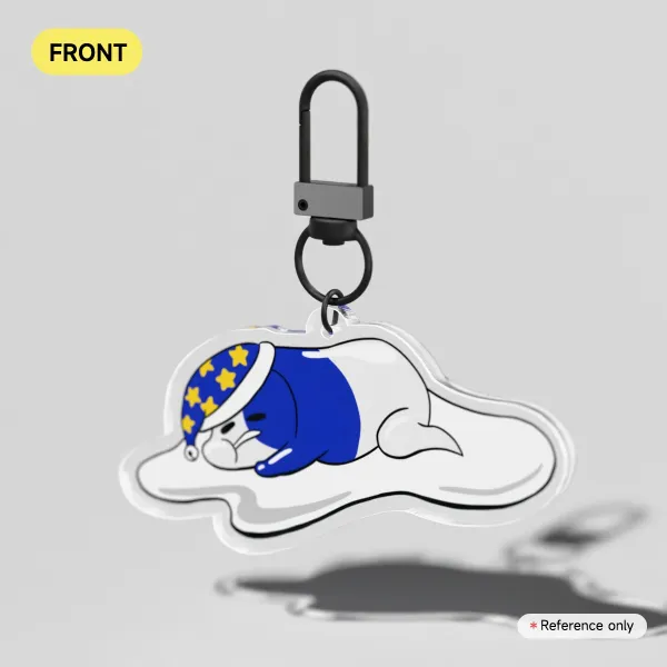Moon-tama Acrylic Keychain
