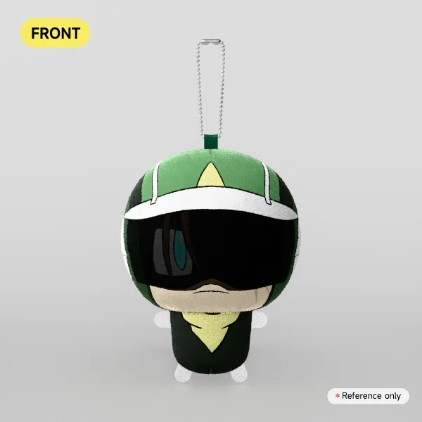 Bike Helmet Hero - Force Plush Keychain