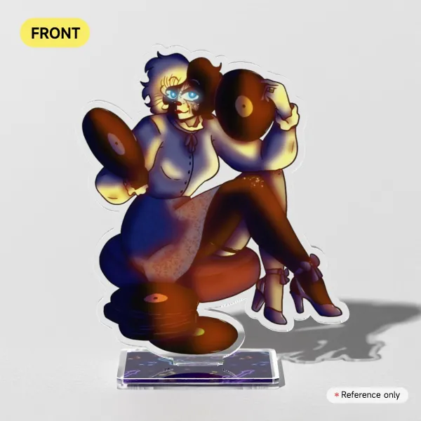 Jessica Snow Record Clear Acrylic Standees