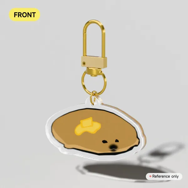 Pancake Seal Keychain