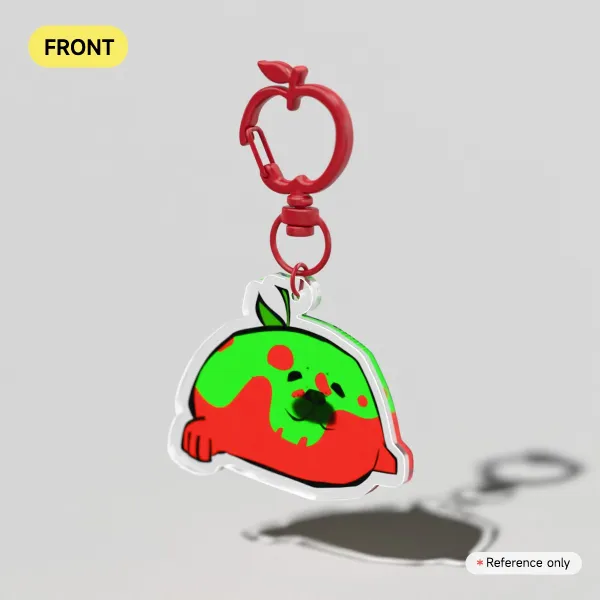 Poison Apple Seal Keychain