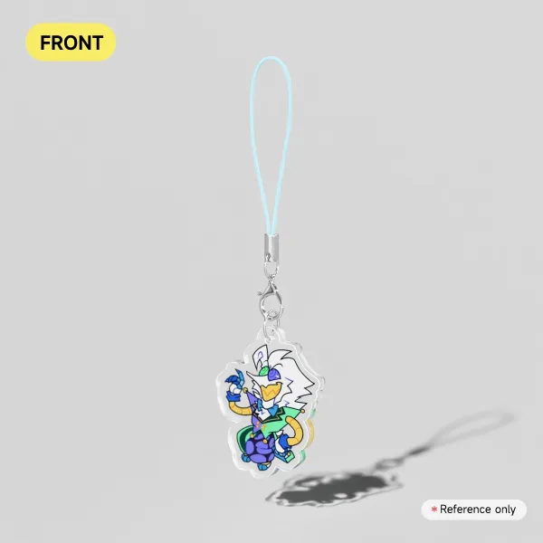 Censor Clear Acrylic Keychains