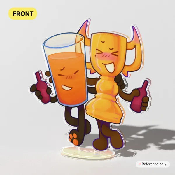 TrophOj Fizz Acrylic Standees