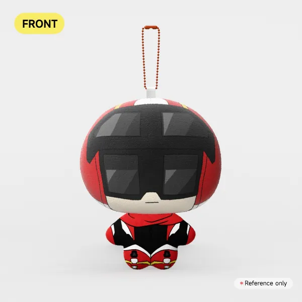 Bike Helmet Hero - Bike Helmet Hero Plush Keychain
