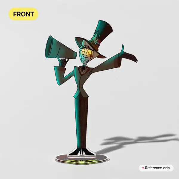 Hazbin Halloween | Eerie Mayor Lucifer (Spooky Edition) - Clear Acrylic Standees