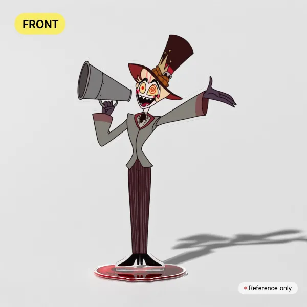 Hazbin Halloween | Eerie Mayor Lucifer - Clear Acrylic Standees
