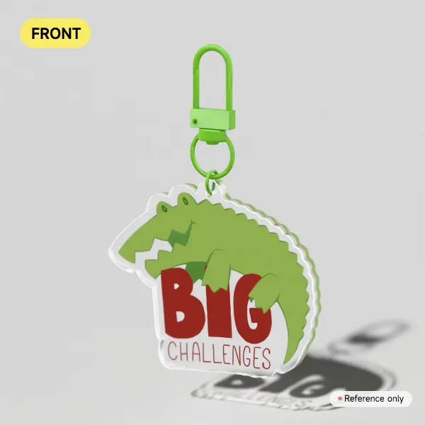 Sanrio Big Challenges Keychain