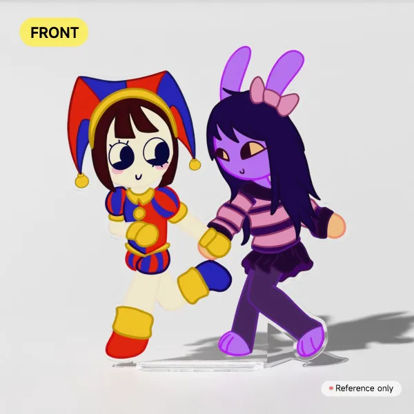 Jax and Pomni Acrylic Standee