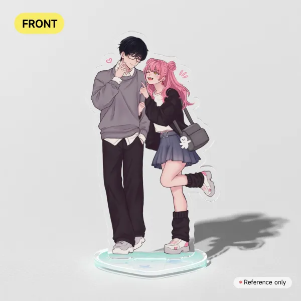 Suzuki x Tani Poster acrylic standee - You and I are polar opposites