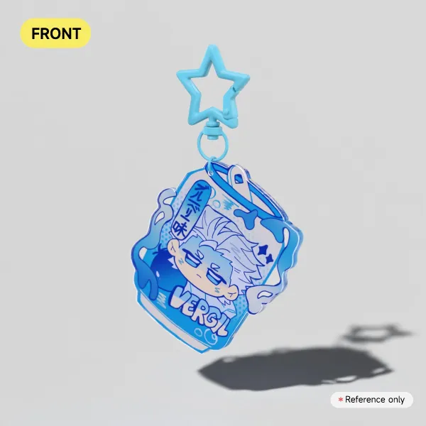 Vergil soda keychain