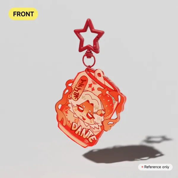 Dante soda keychain