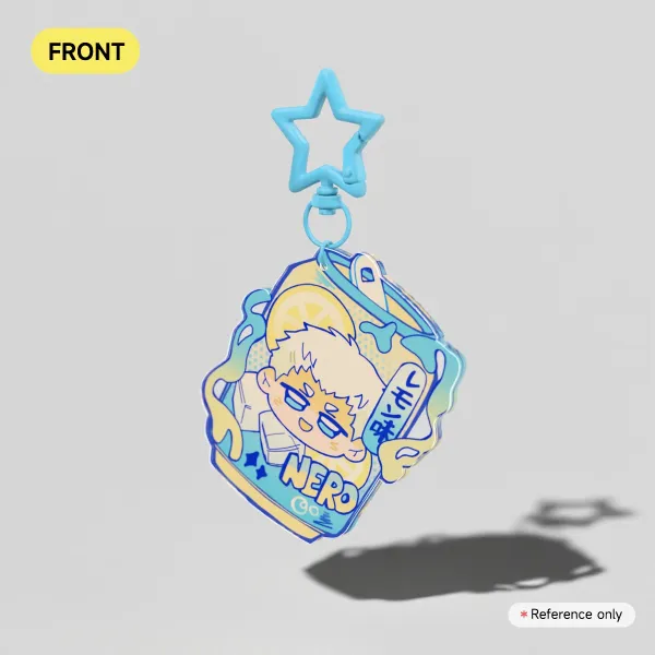 Nero soda keychain
