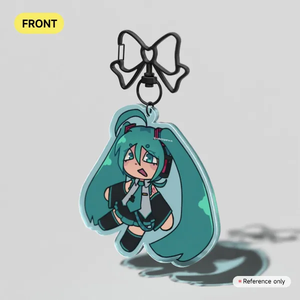 Hatsune Miku keychain