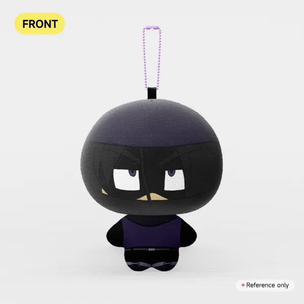 Bike Helmet Hero - Nightfall Plush Keychain