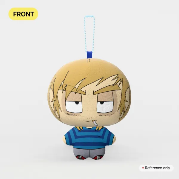 Bike Helmet Hero - Tudy Gray Plush Keychain