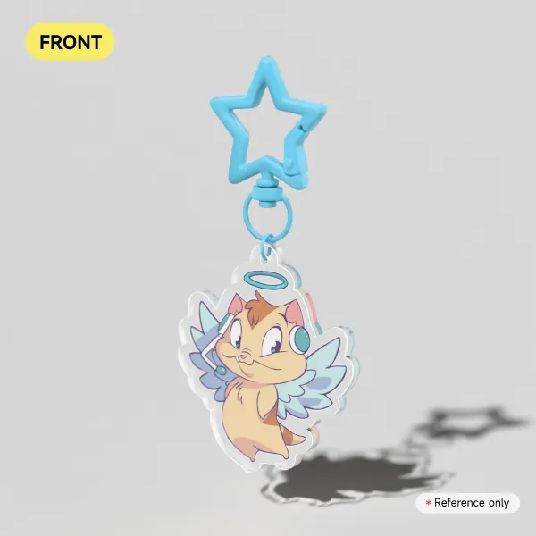 Clear Acrylic Keychains