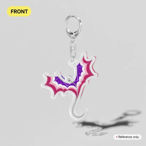 Flixisexual Dragon Keychain