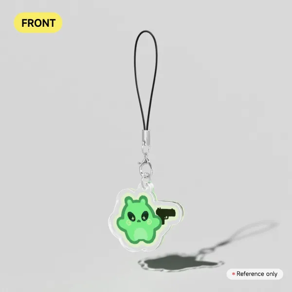 Oo Glorp Alien Guy Keychains